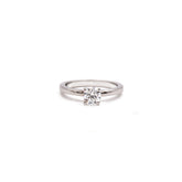 Solitaire engagement ring