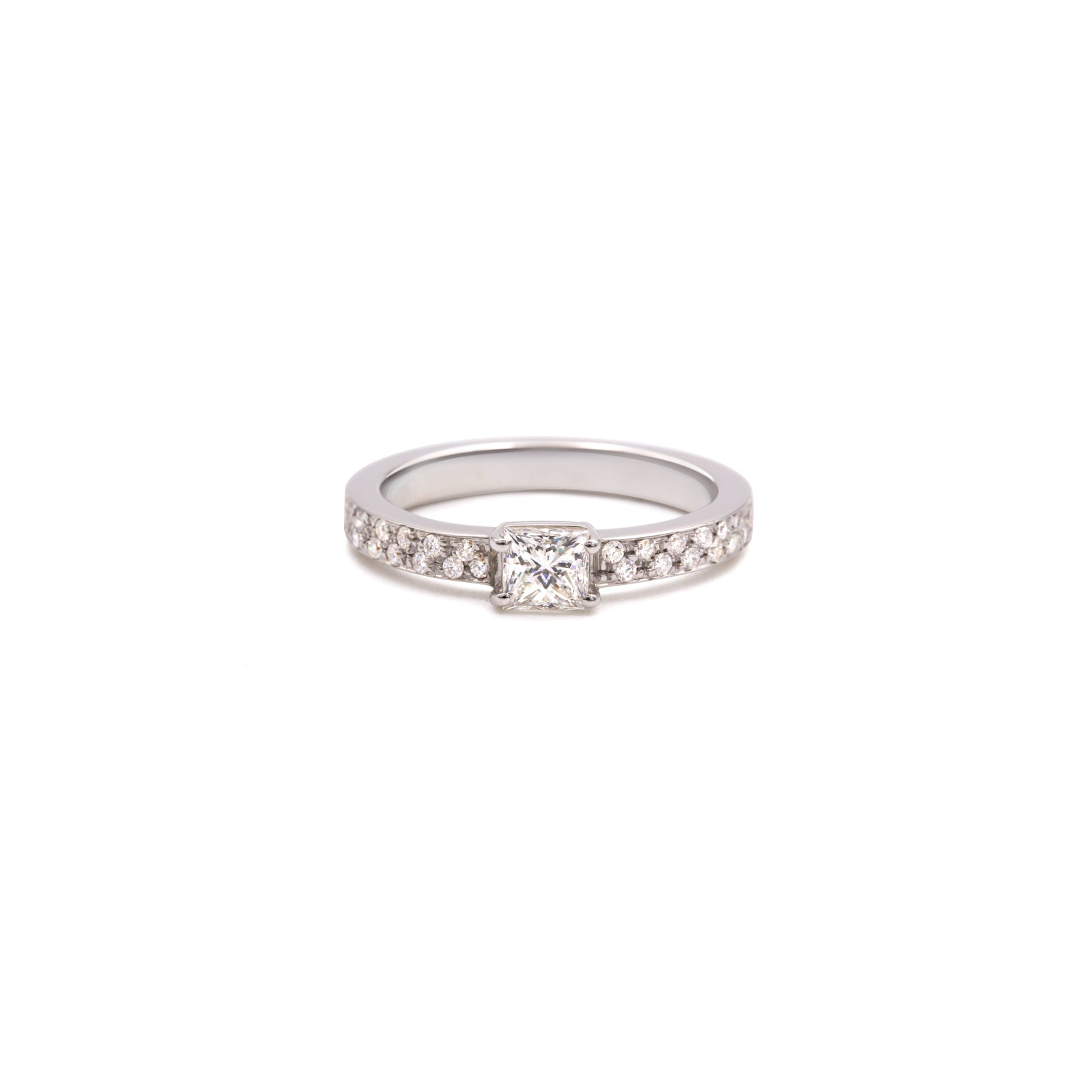Anello di fidanzamento vintage, in argento Sterling, anello di fidanzamento rettangolare per promessa di matrimonio, gioielli da donna, N 1/2, Metallo, Moissanite Anello di fidanzamento vintage, in argento Sterling, anello di fidanzamento rettangolare per promessa di matrimonio, gioielli da donna, N 1/2, Metallo, Moissanite