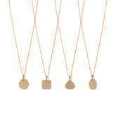 Collana Isola oro rosa