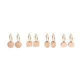 Isola rose gold earrings