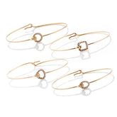 Bracciale Isola Rigido Diamanti