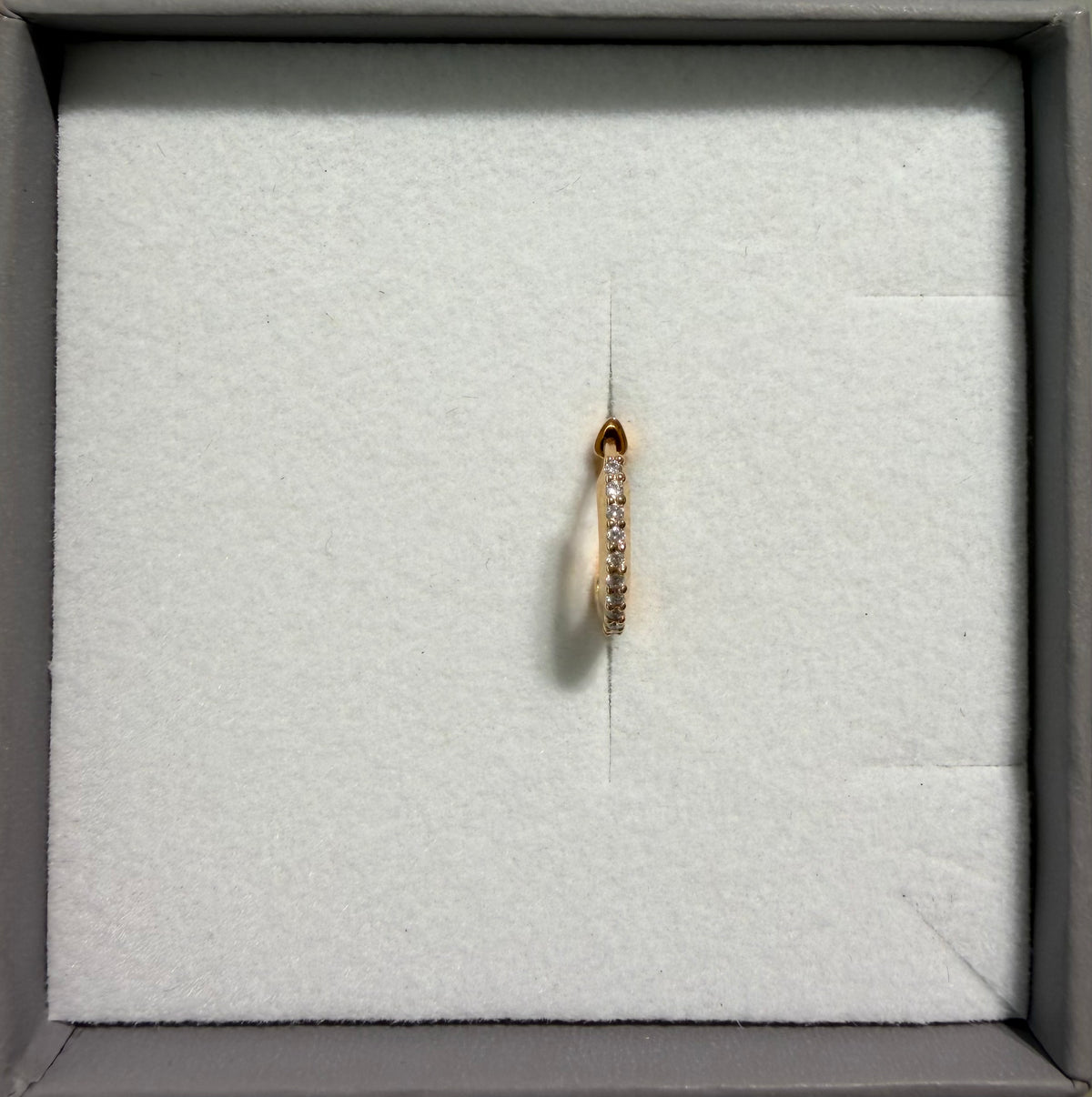 Mono cerchietto diamanti Oro rosa
