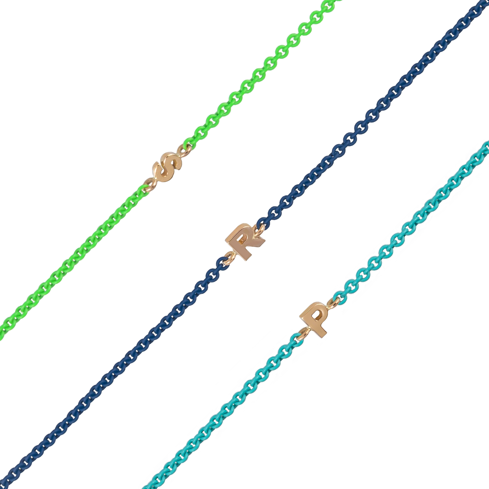 Bracciale Lettera Color Big