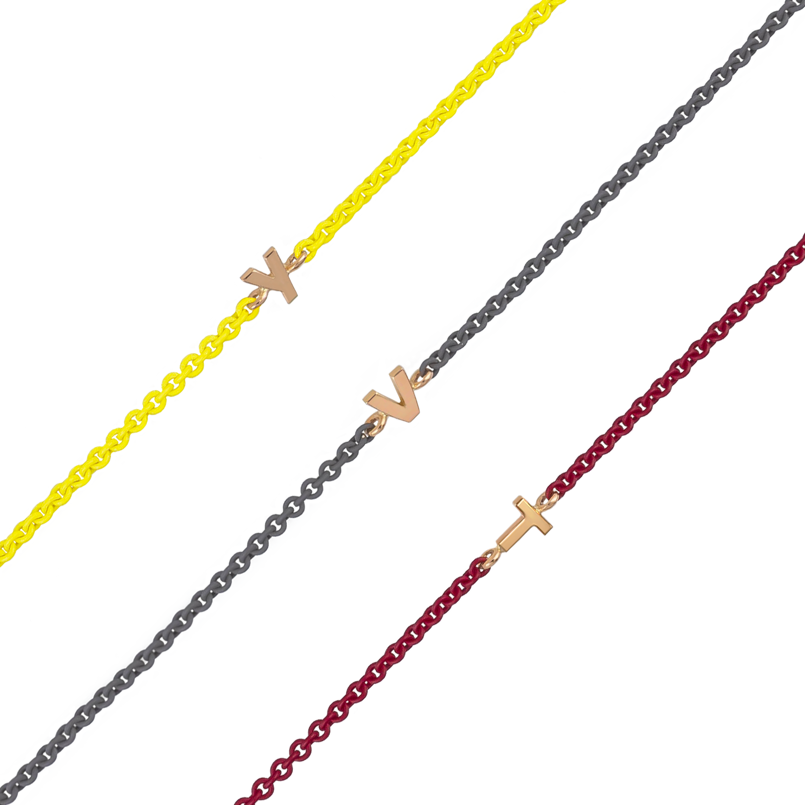Bracciale Lettera Color Big