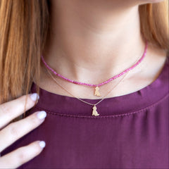 collana barboncino in oro