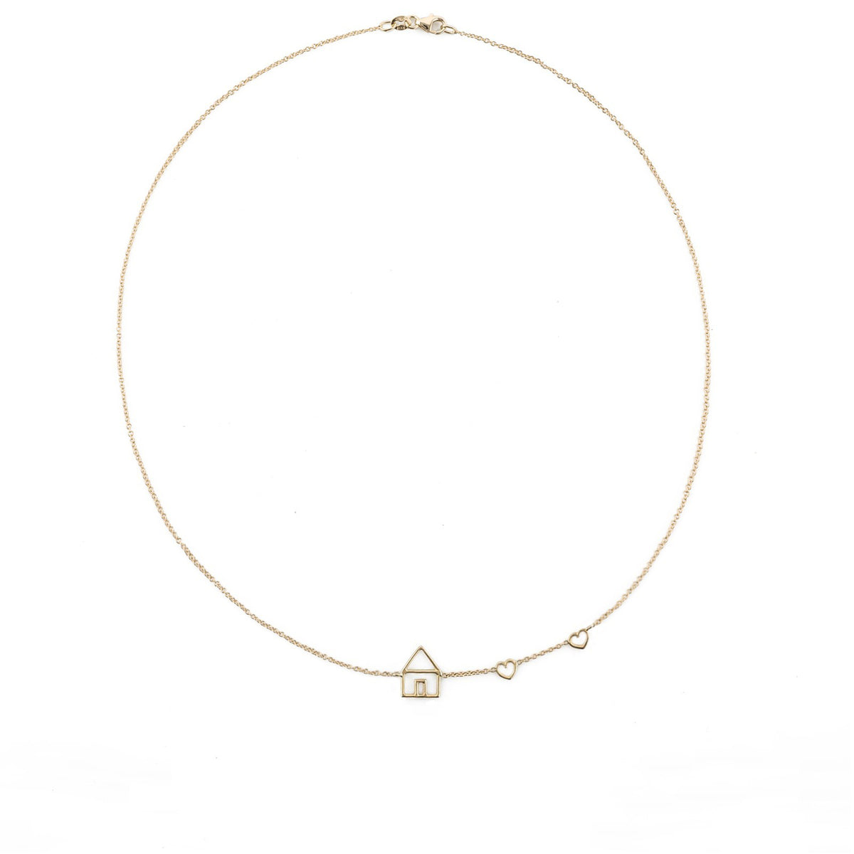 Collana Filo oro tre elementi.