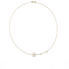Collana Filo oro tre elementi.