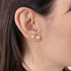 Mono hoop earring Elements