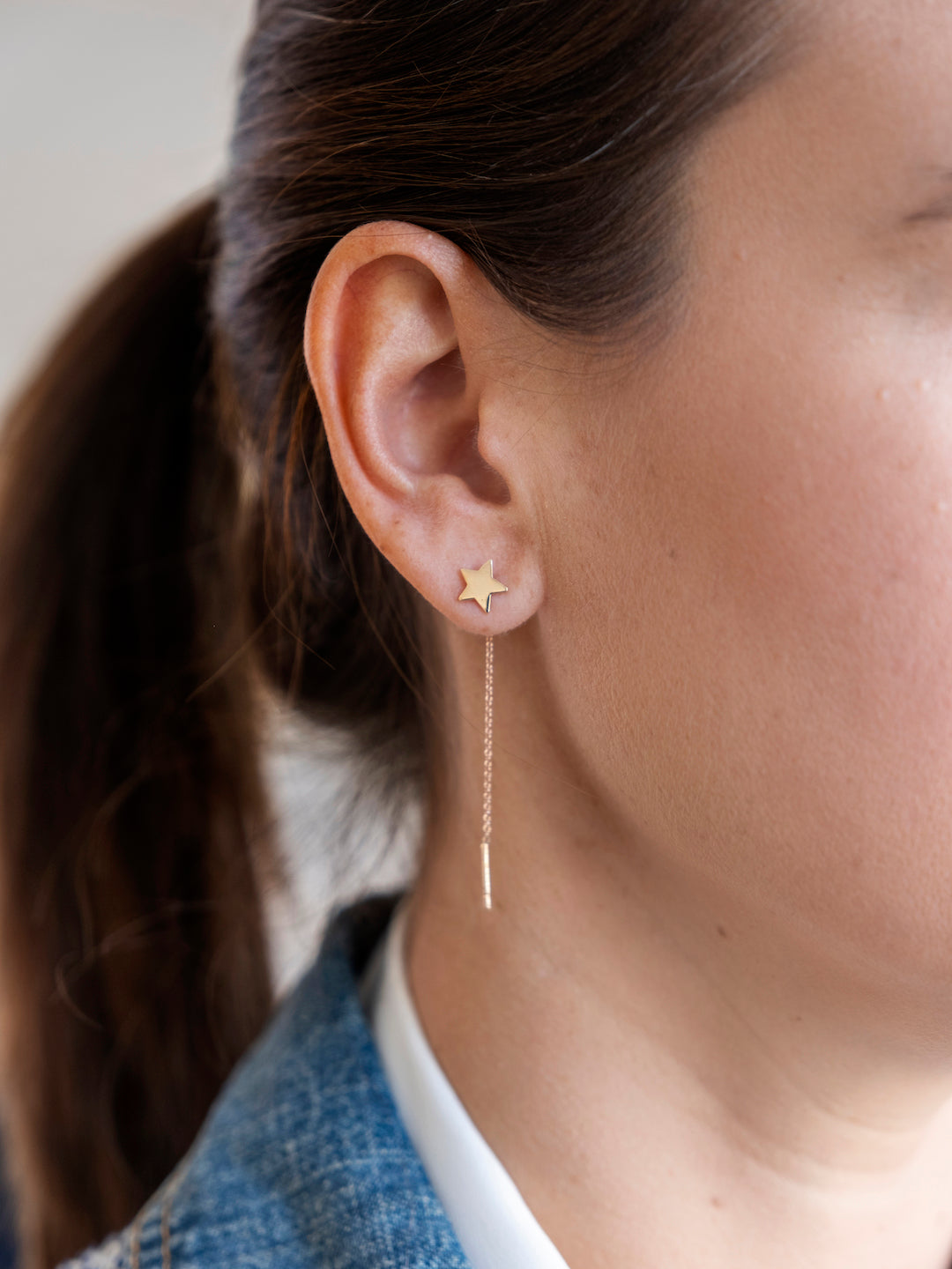 Mono hoop earring Elements