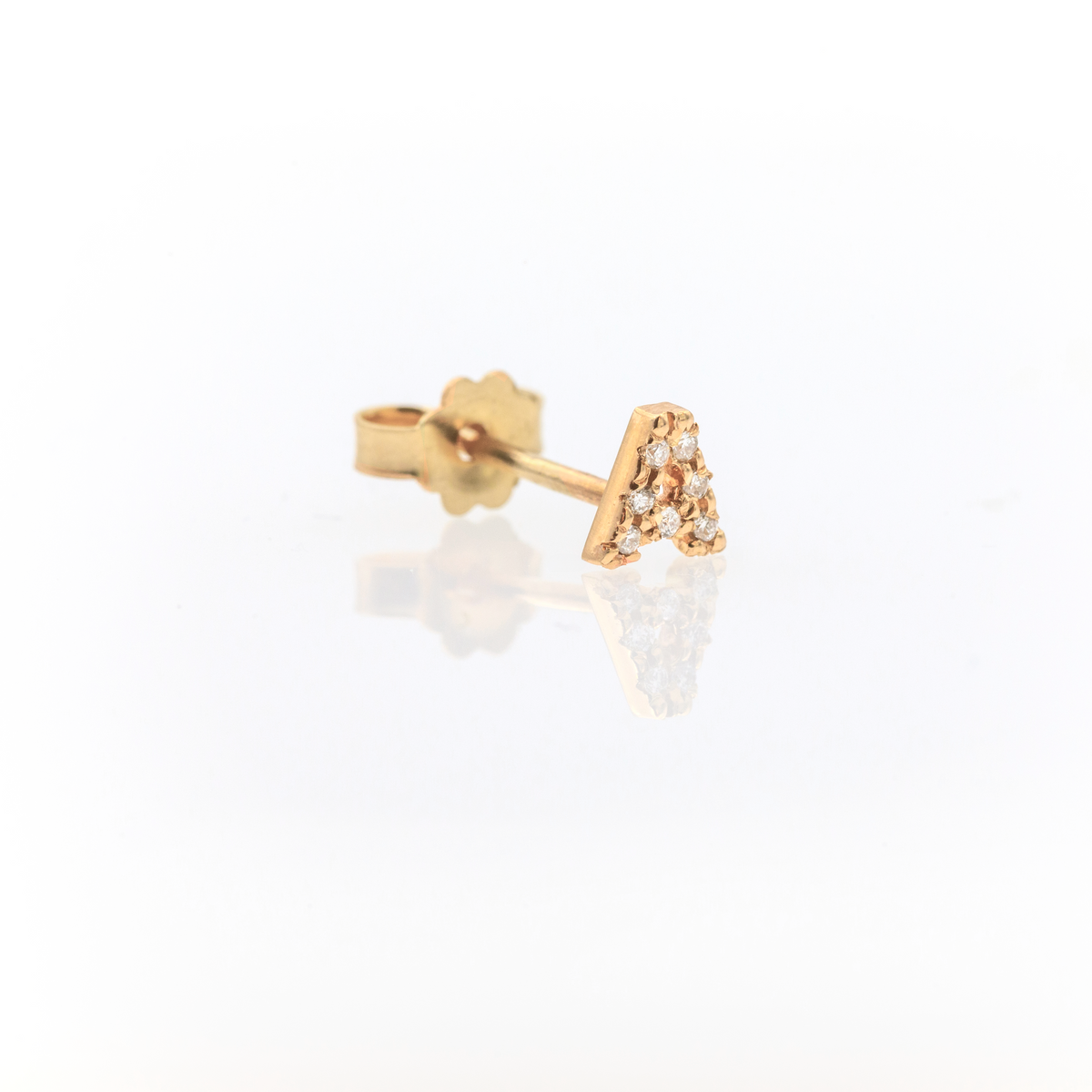 SANNYRA Orecchini a cerchio da donna con iniziale e lettera M, placcati in oro rosa, gioielli per San Valentino, regali per le donne SANNYRA Orecchini a cerchio da donna con iniziale e lettera M, placcati in oro rosa, gioielli per San Valentino, regali per le donne