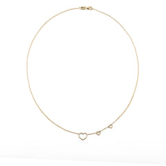 Collana Filo oro tre elementi.