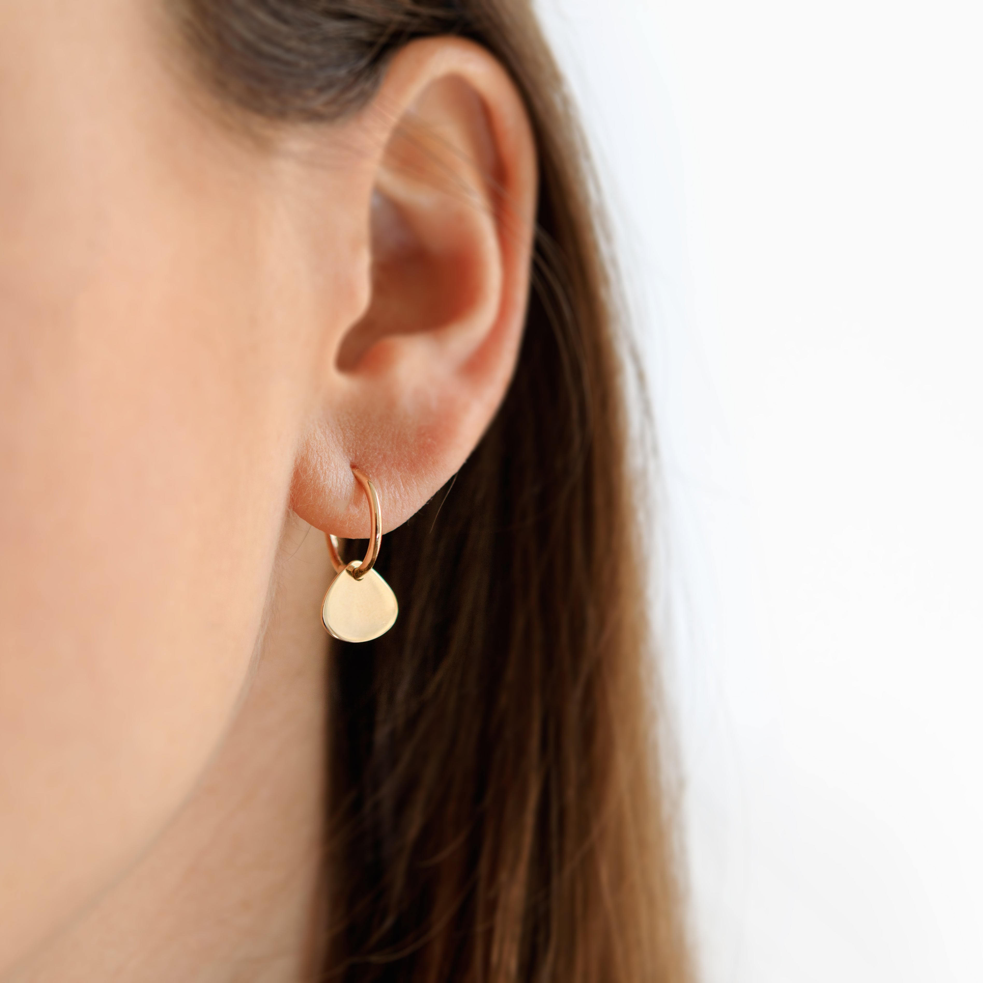 Isola rose gold earrings