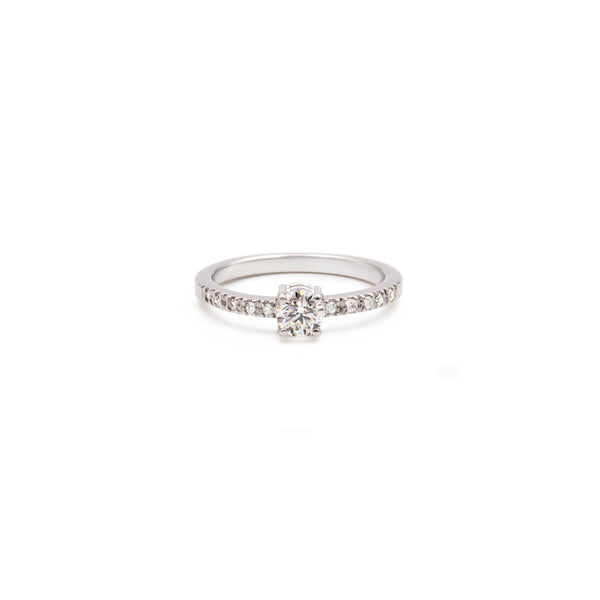 Anello solitario sales diamante grande