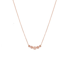 Collana Teorema Bubbles 5 tondi diamanti