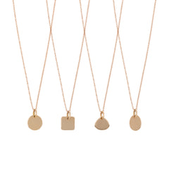 Rose gold Isola necklace