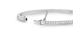 Manetta bracelet with a string of diamonds