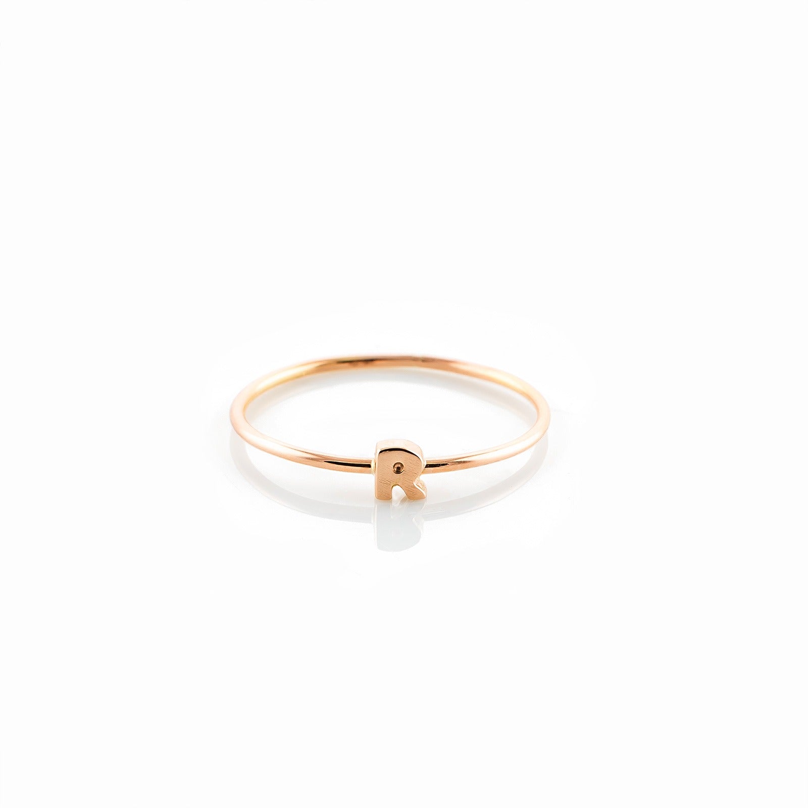 Smooth Letter Ring