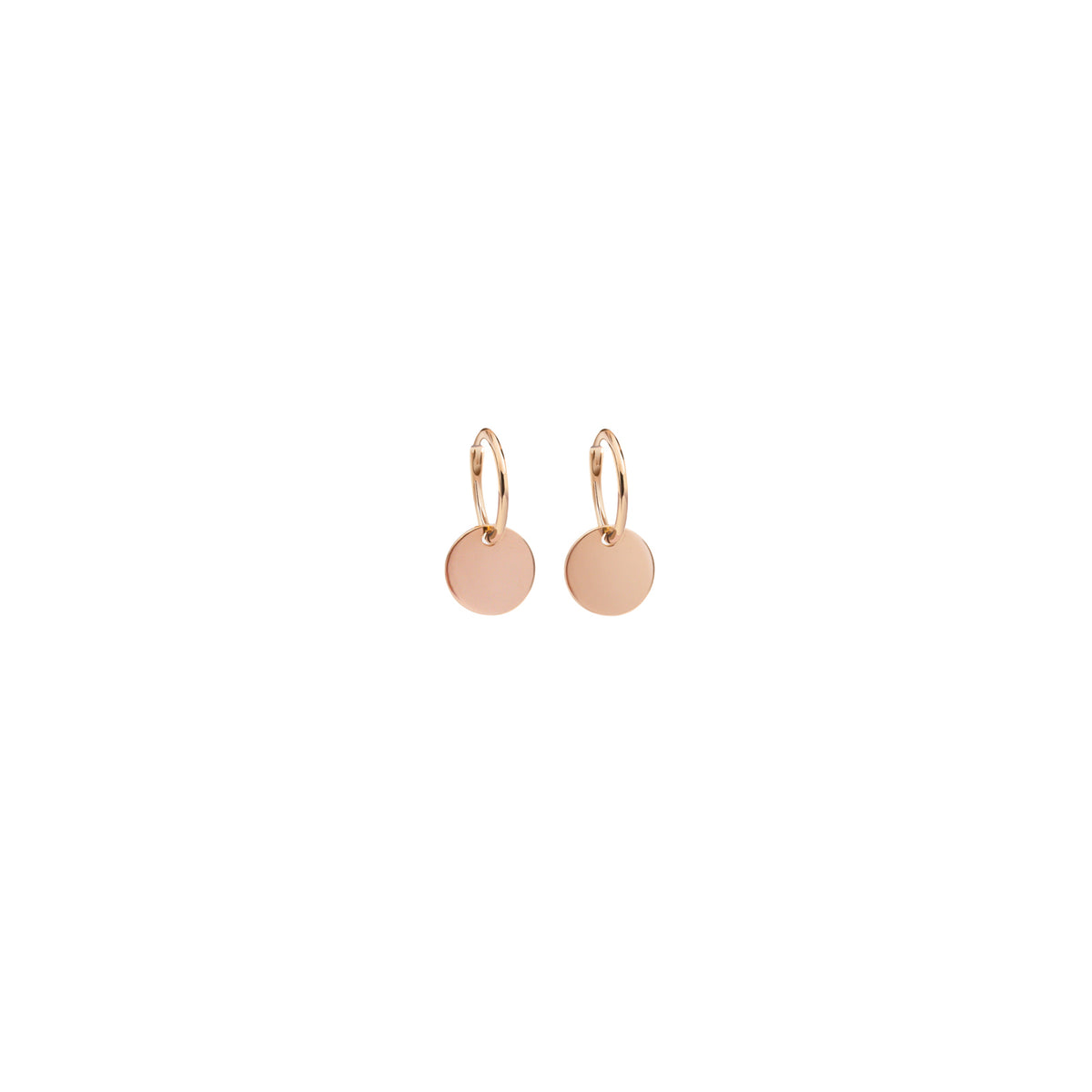 Isola rose gold earrings