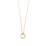 Theorem Circle Diamonds Necklace