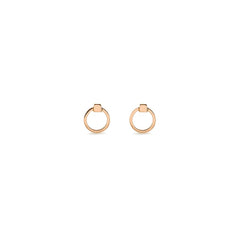 Round Mono Earring Teorem with Square